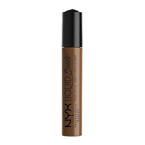 NYX PROFESSIONAL MAKEUP Liquid Suede Cream Lipstick - Downtown Beauty (Walnut Brown) Beauty & Personal Care NYX PROFESSIONAL MAKEUP