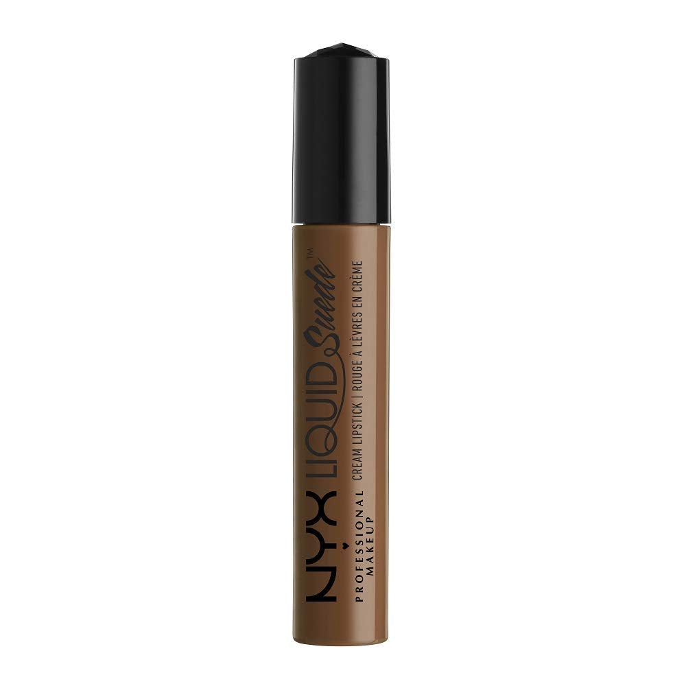NYX PROFESSIONAL MAKEUP Liquid Suede Cream Lipstick - Downtown Beauty (Walnut Brown) Beauty & Personal Care NYX PROFESSIONAL MAKEUP