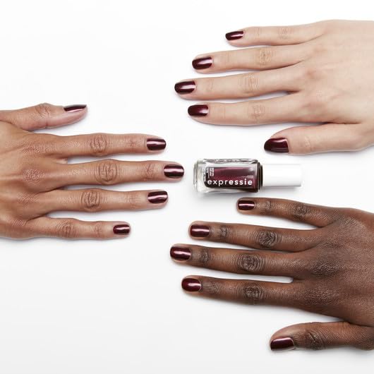 Essie expressie, Quick-Dry Nail Polish, 8-Free Vegan, Dark Purple, Breaking The Bold, 0.33 fl oz Beauty & Personal Care essie