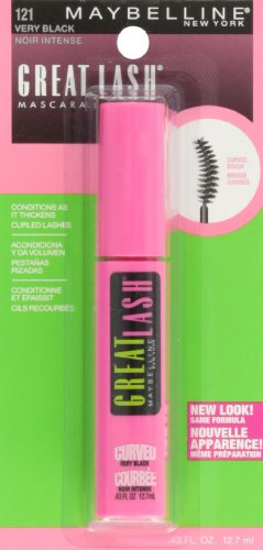 Maybelline New York Great Lash Mascara, Very Black, 0. 43 Fluid Ounce Beauty & Personal Care MAYBELLINE