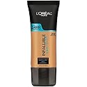 L'Oreal Paris Makeup Infallible Up to 24HR Pro-Glow Foundation, Caramel Beige, 1 fl oz. Beauty & Personal Care L'Oreal Paris