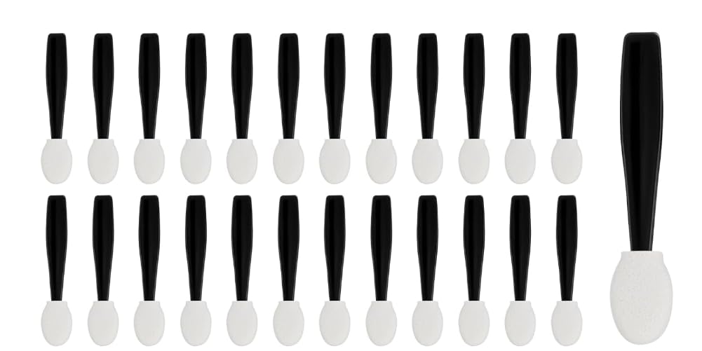 ZhangyiHot 100 Pcs Small Eyeshadow Applicators, Sponge Tip, Blending, For Blending, Kid, Normal Skin, Cosmetic Brush, Eyeshadow Brush Beauty & Personal Care ZhangyiHot