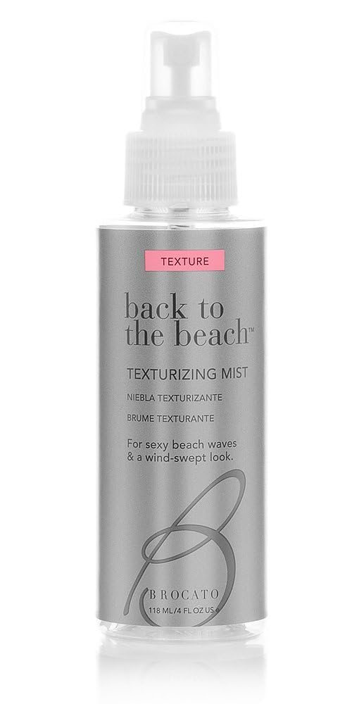 Brocato Back to the Beach Texturizing Mist, 4 Oz. | Texture & Volume Hair Styling Spray for Women | For Beach Waves & A Wind-Swept Look Beauty & Personal Care Brocato