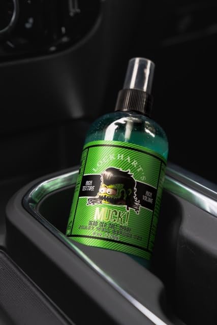 Lockhart's Handcrafted MUCK - Dead Sea Salt Hair Styling Spray For Men - With DHT Shield - Medium Hold - Matte Finish (8.0oz.) Beauty & Personal Care Lockhart's Authentic Grooming Co. LLC