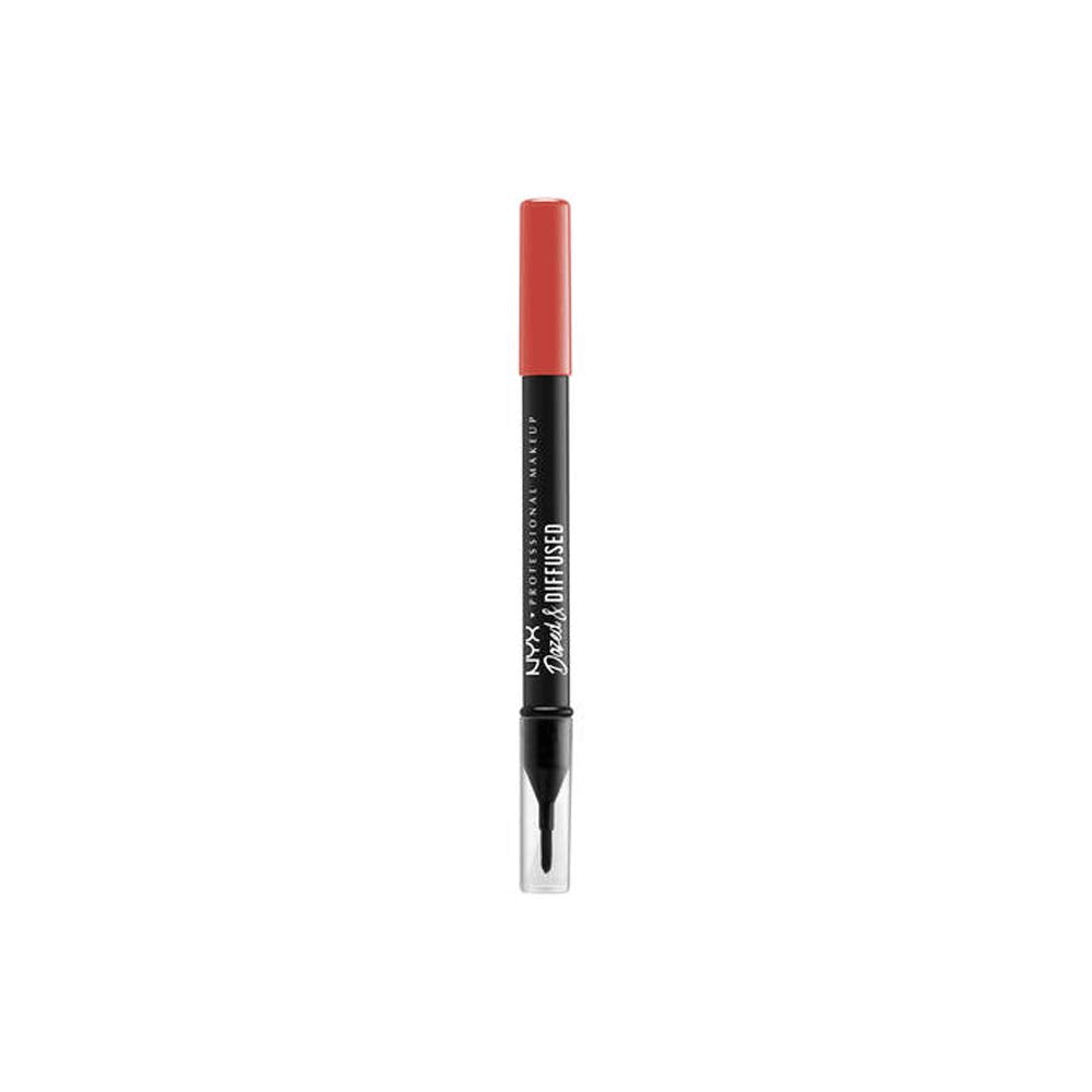 NYX DAZED & DIFFUSED BLURRING LIP LINER Dual-Ended Lip Liner En fuego Beauty & Personal Care NYX PROFESSIONAL MAKEUP