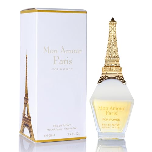 Mon Amour Paris for Women Eau De Parfum - Floral & Fruity - Ylang-Ylang, Damascus Rose, Jasmine - Classy & Elegant fragrance for Woman - Suitable Beauty & Personal Care URBAN COLLECTION