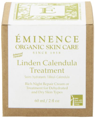 Eminence Linden Calendula 2oz Treatment Cream - Hydrating Moisturizer for Sensitive & Dry Skin Beauty & Personal Care Eminence