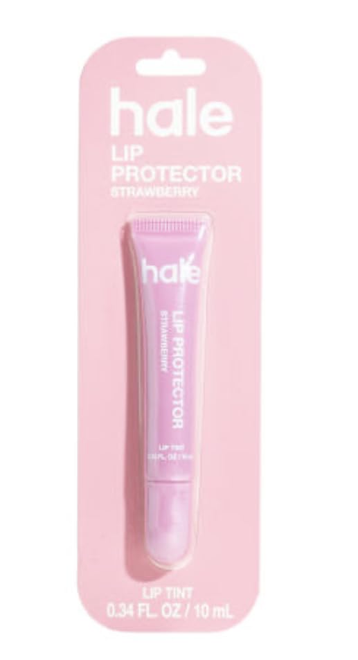 IWorld LLC Hale Lip Protector Lip Tint, Strawberry Scent, 0.34 Fl Oz, Peptide Infused Sheer Color Tint Beauty and Personal Care IWorld LLC