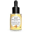 Maccibelle Cuticle Oil 0.5 oz - Heals Dry Cracked Cuticles (Milk and Honey, 0.5 Fl Oz) Beauty & Personal Care Maccibelle