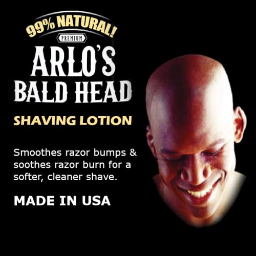 Arlo's Bald Head Shaving Lotion 6 oz Beauty and Personal Care Arlo's