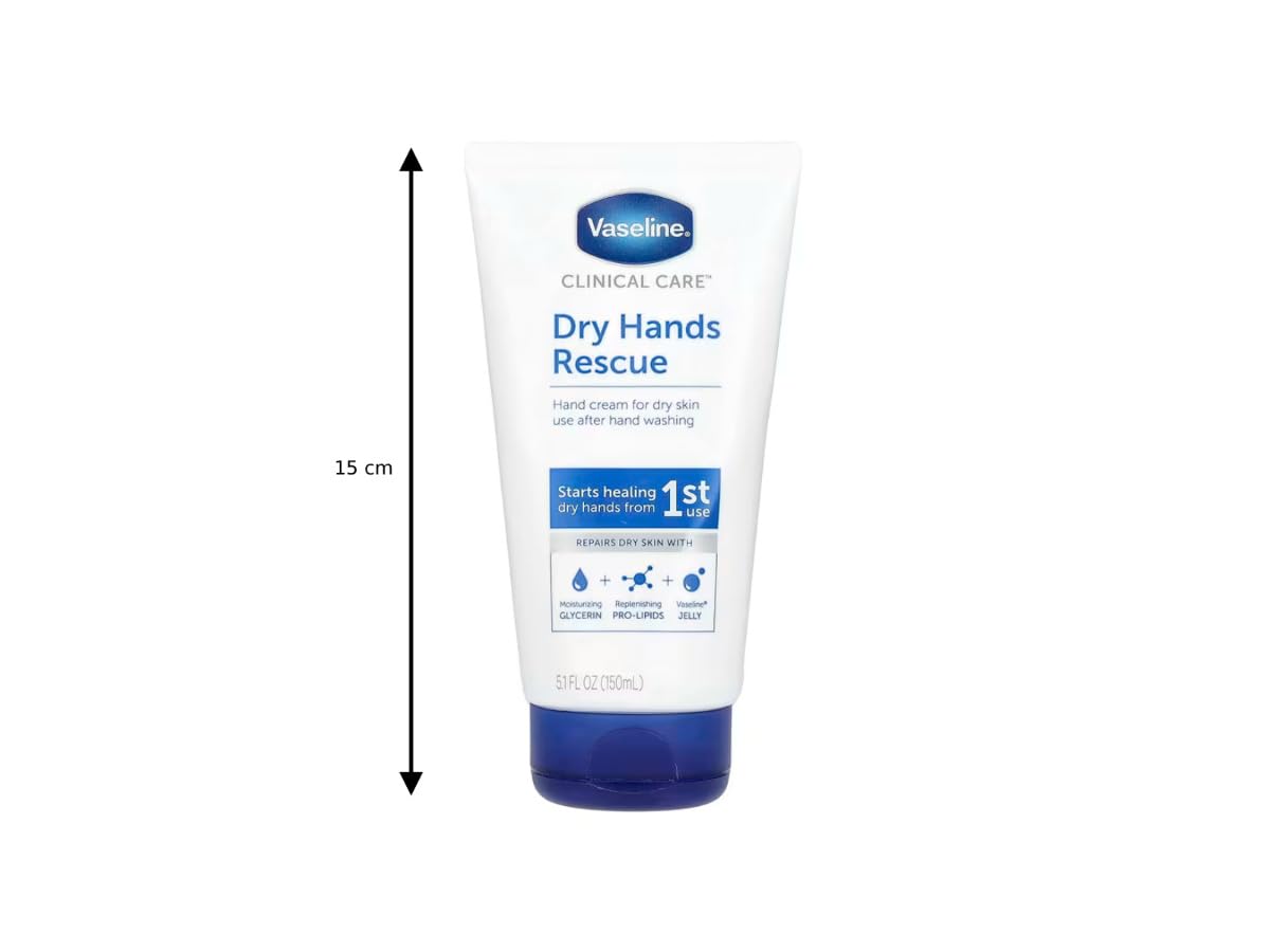 Vaseline Clinical Care™, Dry Hands Rescue, Fragrance Free, 5.1 fl oz (150 ml) Beauty & Personal Care Vaseline