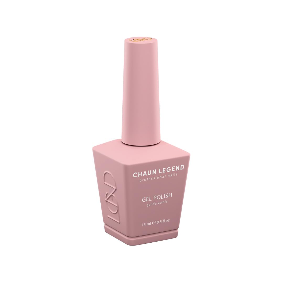 Chaun Legend Gel Nail Polish | Problematic Pink LG5130 (muted rose pink) | Soak Off UV LED Cure Gel Polish High Gloss 15ml