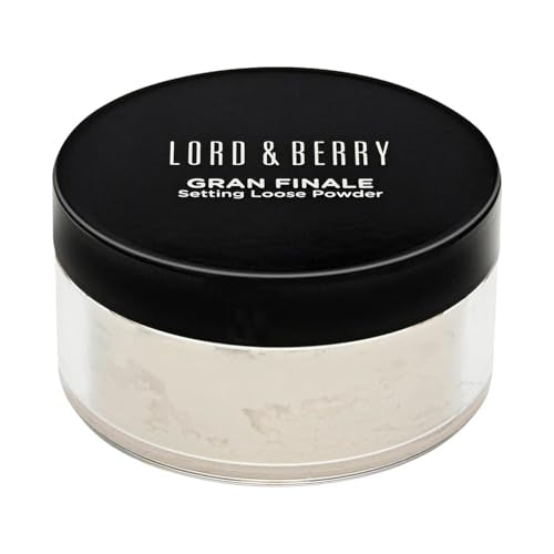 Lord and Berry Gran Finale Setting Loose Powder - Translucent Powder - Reduces Appearance of Pores and Controls Shine - 8301 Translucent - 0.28 oz Beauty & Personal Care Lord & Berry