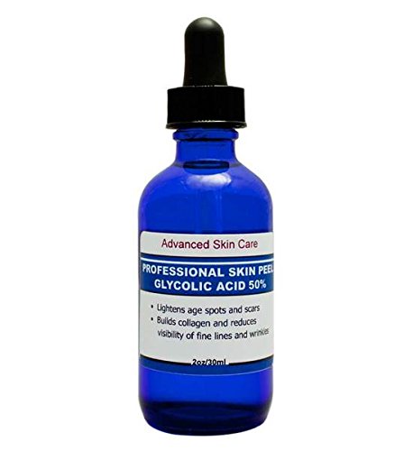 Advanced Skin Care Glycolic Acid Face Peel Serum 50% Strength - at Home Chemical Peel for face 2oz Beauty & Personal Care Advanced Skin Care