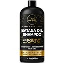 Batana Oil Shampoo for Hair Growth & Strength - Rosemary & Castor Oil Sulfate-Free Shampoo for Thinning, Dry, & Damaged Hair for Men and Women Beauty & Personal Care TRUÉ PURSUÉ