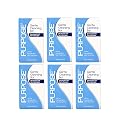 PURPOSE Gentle Cleansing Bar, Gentle As Water, All Skin Types, For Sensitive & Dry Skin, Oil-free, Hypoallergenic, Sulfate-Free, 3.6 oz Bar (6 Pack) Beauty & Personal Care Purpose