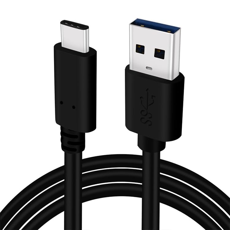 OMNIHIL 10FT USB Type A to Type C Cable Compatible with Microtouch Titanium Electric Head Shaver Beauty and Personal Care OMNIHIL