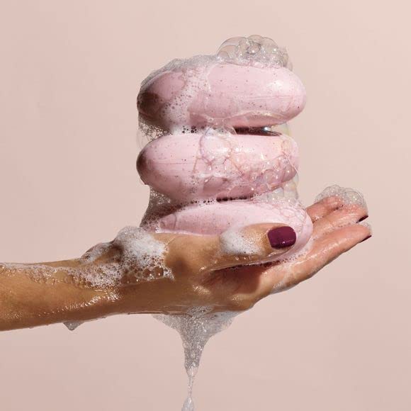 Veilment Natural Spa Himalaya Pink Salt Exfoliating Soap Beauty & Personal Care AVON