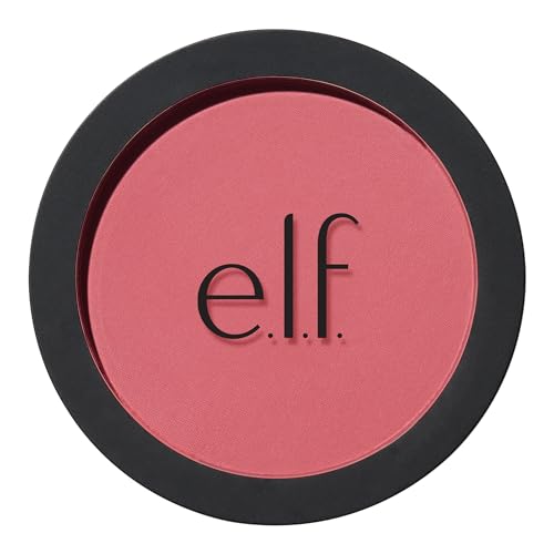 e.l.f. Primer-Infused Matte Blush, Long-Lasting, Lightweight & Buildable Powder Blush, Delivers A Matte Finish, Vegan , Always Tempting Beauty & Personal Care e.l.f.