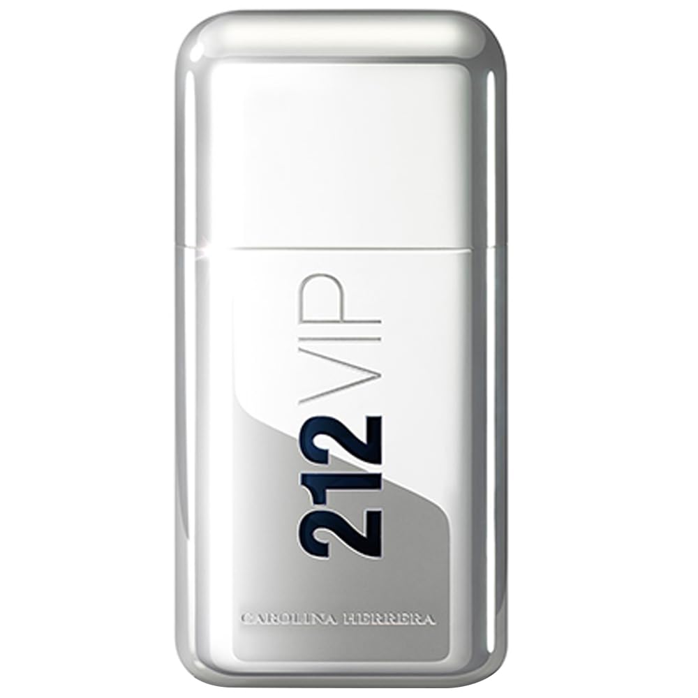 Carolina Herrera 212 Vip Men Fragrance For Men - Notes Of Caviar Lime, Ginger And Tonka Bean - Intimate And Magnetic Scent - Blend Of Fresh And Woody Beauty & Personal Care Carolina Herrera
