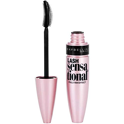 Maybelline Lash Sensational Boosting Eyelash Serum & Washable Mascara Set, Blackest Black
