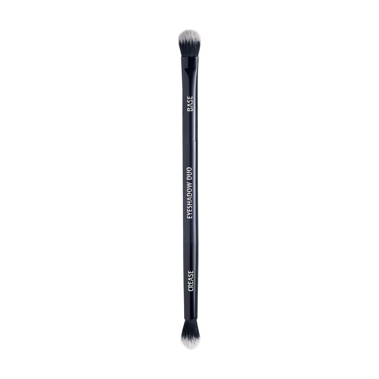 Lune+Aster Eyeshadow Duo Brush | Dual-Ended Brush To Apply And Blend Eyeshadow. Made with Alumium Handle, Vegan Bristles. Beauty & Personal Care Lune+Aster