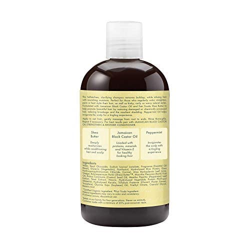 Shea Moisture Jamaican Black Castor Oil Strengthen, Grow And Restore Shampoo, 13 Ounce