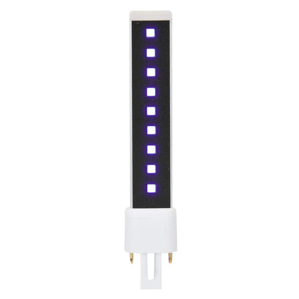 riteu 365+405Nm 9W Uv Double Light Bulbs - Lamp Bulb Tube for Electric Tubes Nail Art Uv Gel Curing Light,Nail for Curing Lamps Shop Professional Nail