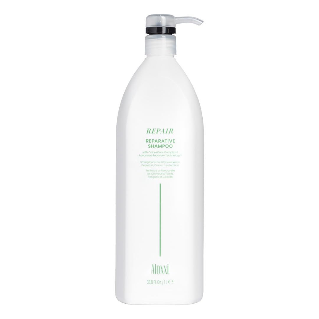 ALOXXI Reparative Hair Repair Shampoo for Damaged Hair with ColourCare Complex and Advanced Recovery Technology Cleanses Over-Processed Hair, 33.8 Fl Beauty & Personal Care ALOXXI