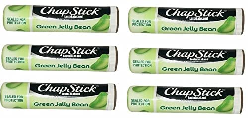 ChapStick Spring Collection Lip Balm- Green Jelly Bean Flavor- .015 oz- Lip Care- 6 Pack Beauty & Personal Care ChapStick