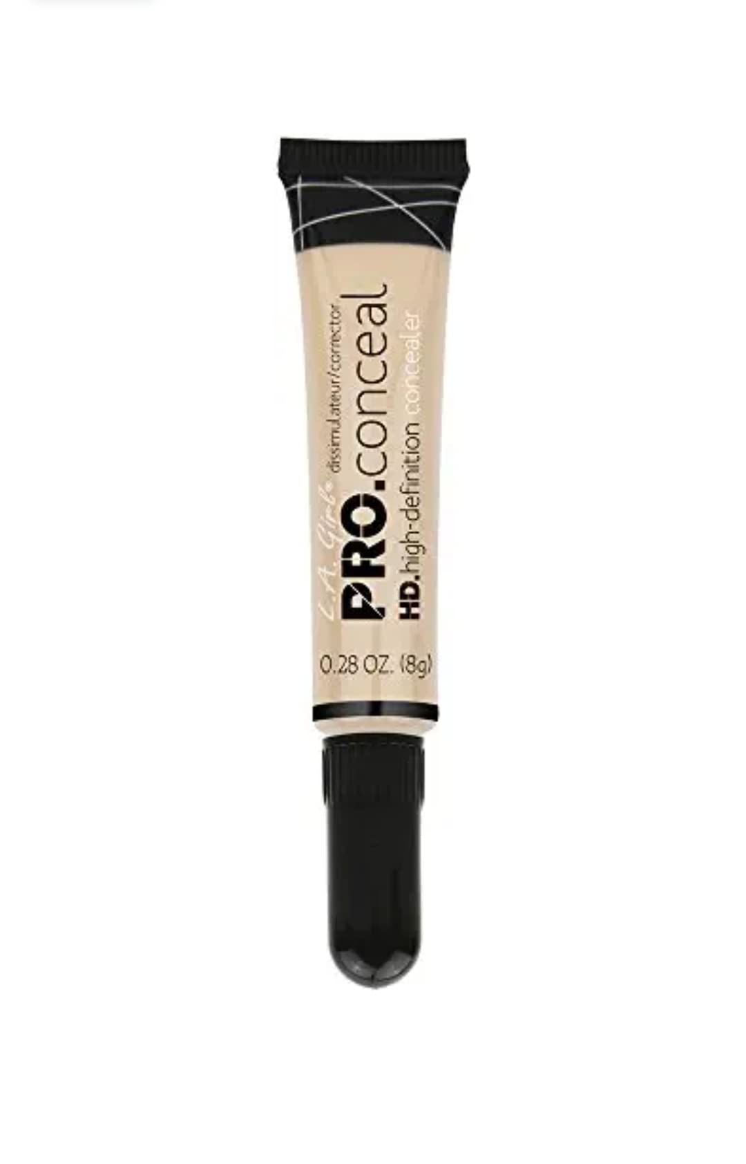 LA Girl Pro High Definition Concealer 1, GC 970 Light Ivory, 16 Ounce Beauty & Personal Care L.A. Girl