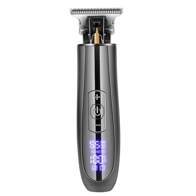 QDKVTNDJZ Hair Clippers Professional Rechargeable LCD Display USB Oil- tip Electric Trimme Barber Cutting Machine for Men Beauty and Personal Care QDKVTNDJZ