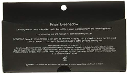 e.l.f. Cosmetics Prism Eyeshadow Palette, Six Silky Eyeshadows Create Luminous, Shimmery Eyes, Naked Beauty & Personal Care e.l.f.