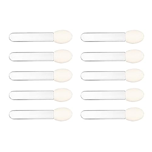 10 Pcs Eyeshadow Applicator Eyeshadow Brush Makeup Tools, Dual Sides Eye Shadow Brushes Makeup Applicator Sponge and Attractive Disposable Beauty & Personal Care Jowxsx