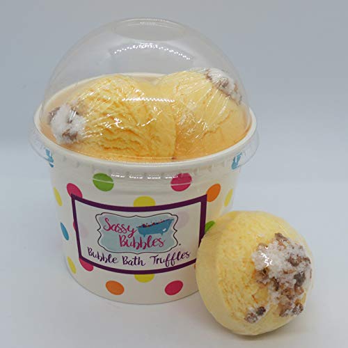 Lemon Verbena Bubble Bath Truffles, 5 pack by Sassy Bubbles Beauty and Personal Care Sassy Bubbles