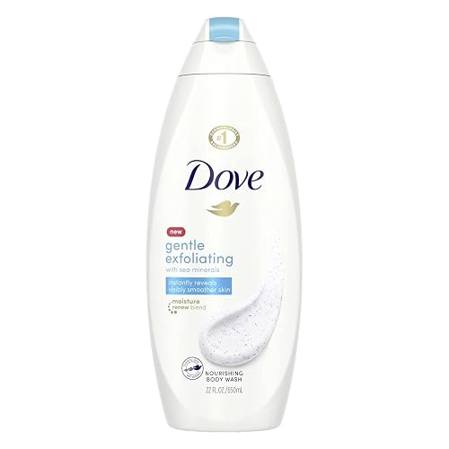Dove Gentle Exfoliating Nourishing Body Wash 22 oz (Pack of 4) Beauty & Personal Care Dove