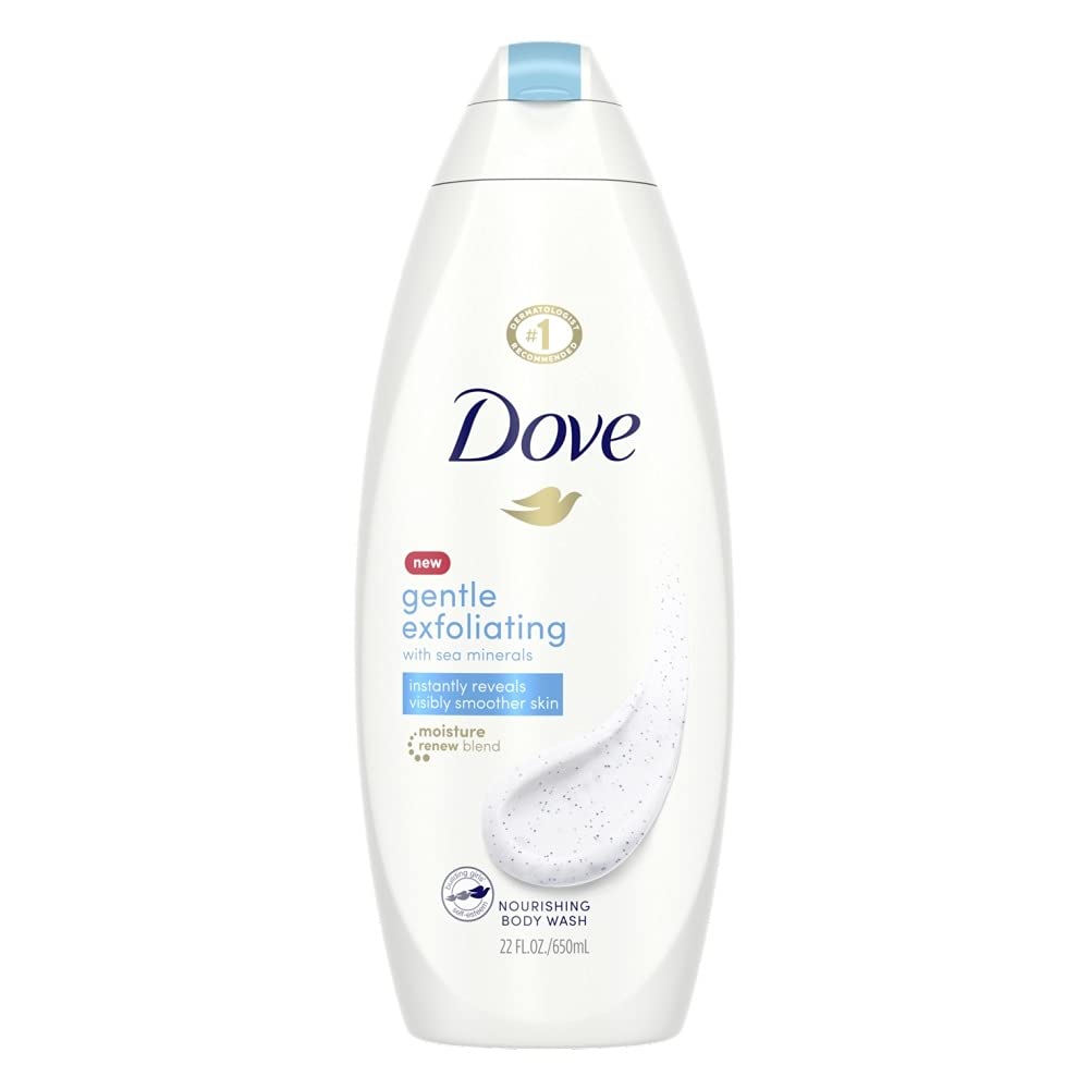 Dove Gentle Exfoliating Nourishing Body Wash 22 oz (Pack of 4) Beauty & Personal Care Dove