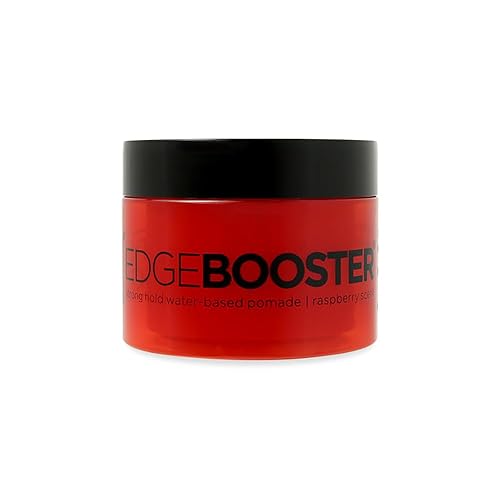 Style Factor Edge Booster Strong Hold Water-Based Pomade 3.38oz-Raspberry Scent Beauty & Personal Care EDGEBOOSTER