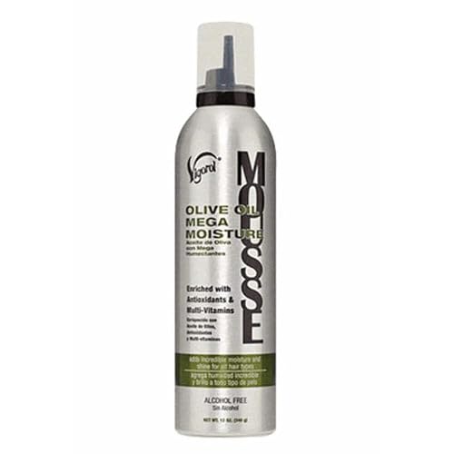 Vigorol Olive Oil Hair Care Mousse, 12 Fluid Ounce - 6 per case. Beauty & Personal Care Vigorol