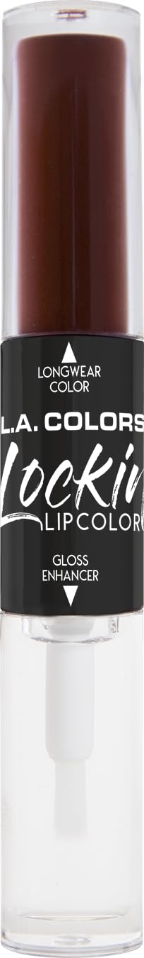 L.A. COLORS Lockin Lip Color, Goth Chic CLG374 Beauty & Personal Care L.A. COLORS