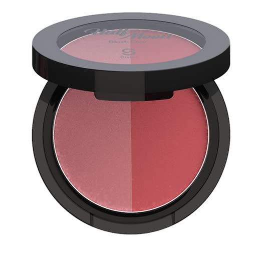 Sistar Half Moon Blush Duo Color Flushed Ultra Pigment Blendable (Rosy Cheeks) Beauty & Personal Care Sistar