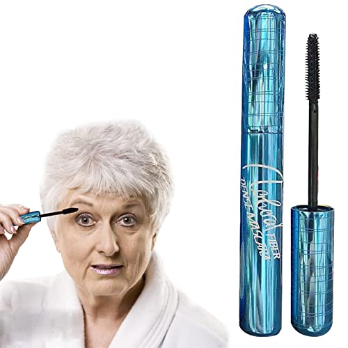 Mascara for Older Women 60 Plus, Mascara for Seniors with Thinning Lashes, Hypoallergenic Sensitive Eyes, Black Volume and Length, Waterproof Smudge Beauty and Personal Care dootdott Default Title