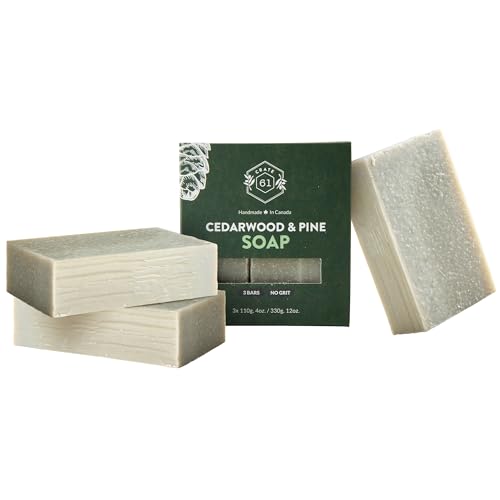 Crate 61 Organics, Handmade in Canada, Plant Based Cold Process Natural Bar Soap For Face And Body, With Premium Essential Oils, For Men And Women 3 Beauty & Personal Care Crate 61 Organics