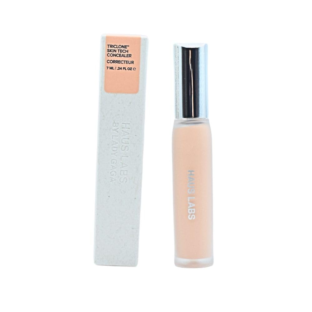 HAUS LABS BY LADY GAGA Triclone Skin Tech Hydrating + De-puffing Concealer with Fermented Arnica 05 Fair Peach