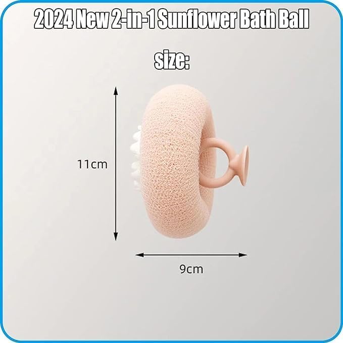 Suction Bath Ball/Bath Tool/Bath Brush/Bath Ball Back rub/Massage Beauty and Personal Care MPINGRTH