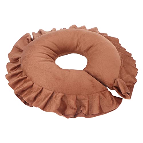 Naroote Spa Salon Face Cushion, Multipurpose Breathable 360 U Shaped Neck Cushion for Massage Traveling Beauty and Personal Care Naroote