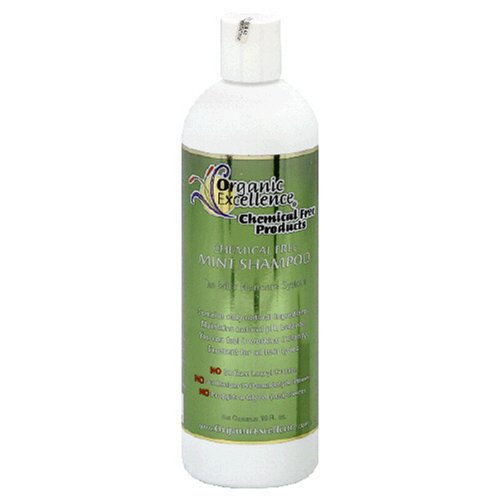 Organic Excellence Mint Shampoo, 16-Ounces (Pack of 2) Beauty & Personal Care Organic Excellence