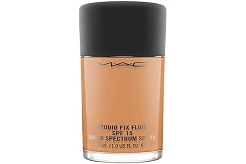 MAC Studio Fix Fluid Natural Matte Foundation SPF 5, nw43, 1 Fl Oz Beauty & Personal Care MAC