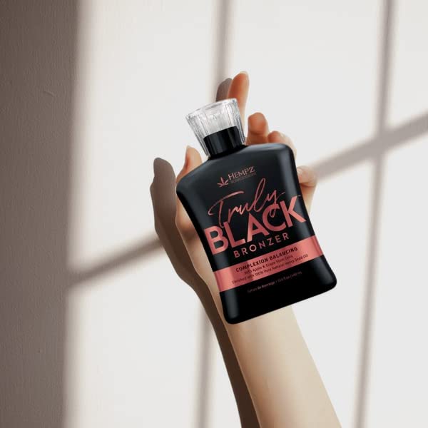 TRULY BLACK BRONZER 13.OZ Beauty & Personal Care Hempz