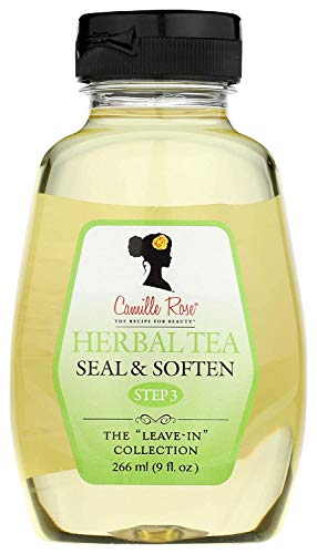 Camille Rose Herbal Tea leave in Hair Oil, with Jojoba and Lavender to Seal Moisture and Soften Strands, for all Hair Types, 9 fl oz Beauty & Personal Care Camille Rose